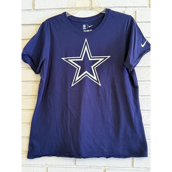 Nike Tops - Dallas Cowboys T Shirt Womens 2XL XXL Blue Nike Team Apparel
